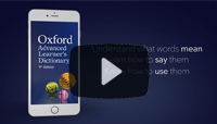 Oxford Advanced Learner's Dictionary App - for iOS and Android