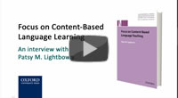 Patsy Lightbown on Content-Based Language Teaching (2 of 3)
