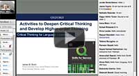 Deepening Critical Thinking Skills Webinar - James Dunn