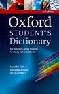 Oxford Student's Dictionary for learners using English to study other subjects