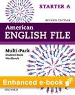 American English File Second Edition Level Starter Multi-Pack A Student Book (eBook)