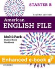 American English File Second Edition Level Starter Multi-Pack B Student Book (eBook)
