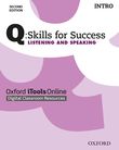 Q Skills for Success Intro Level Listening & Speaking iTools Online (CPT) access code cover