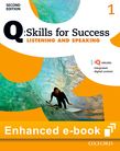 Q Skills for Success Level 1 Listening & Speaking Student e-book with iQ Online cover