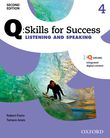 Q Skills for Success Level 4 Listening & Speaking Student e-book with iQ Online cover