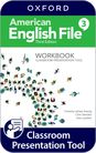 American English File Third Edition Workbook Classroom Presentation Tool Level 3