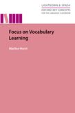 Focus on Vocabulary Learning Advanced (e-book) cover