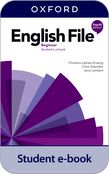English File Beginner Student's Book e-book cover