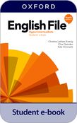 English File Upper-Intermediate Student's Book e-book cover