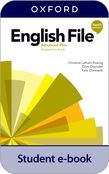 English File Advanced Plus Student's Book e-book cover