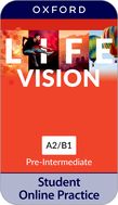 Life Vision Pre-Intermediate Online Practice cover