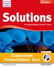 Solutions Pre-Intermediate Student's Book Classroom Presentation Tool cover