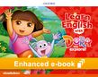 Learn English with Dora the Explorer Level 1 Student Book e-book cover
