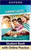 Harmonize 1 Student Book with Online Practice cover