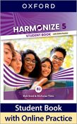 Harmonize 5 Student Book with Online Practice cover