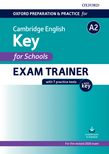 Oxford Preparation and Practice for Cambridge English A2 Key for Schools Exam Trainer with Key cover