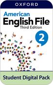 American English File Level 2 Student Digital Pack cover