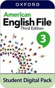 American English File Level 3 Student Digital Pack cover
