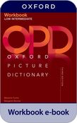 Oxford Picture Dictionary Low-Intermediate Workbook e-book cover