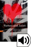 Oxford Bookworms Library Stage 2 Romeo and Juliet Audio cover