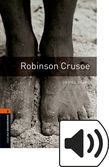 Oxford Bookworms Library Stage 2 Robinson Crusoe Audio cover
