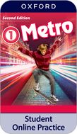 Metro Level 1 Student's Online Practice Pack cover