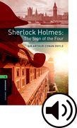 Oxford Bookworms Library Level 6: Sherlock Holmes: The Sign of the Four Audio cover