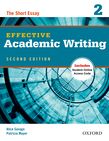 Effective Academic Writing Second Edition 2 Student Book cover