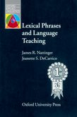 Lexical Phrases and Language Teaching cover