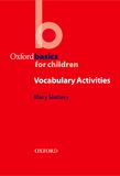 Oxford Basics for Children Vocabulary Activities cover