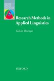 Research Methods in Applied Linguistics cover