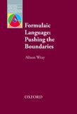Formulaic Language: Pushing the Boundaries e-Book for Kindle cover