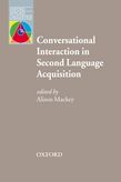 Conversational Interaction in Second Language Acquisition e-Book for Kindle cover
