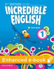 Incredible English 1 Class Book e-Book cover