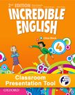 Incredible English 4 Class Book Classroom Presentation Tool cover