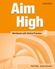 Aim High Level 4 Workbook with Online Practice cover