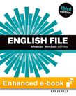 English File Advanced Workbook e-Book cover