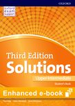 Solutions Upper-Intermediate Student's Book e-Book cover