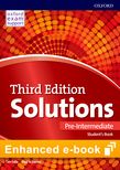 Solutions Pre-Intermediate Student's Book e-Book cover