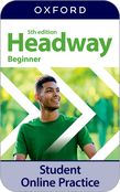 Headway Beginner Online Practice cover