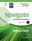 Navigate A1 Beginner Coursebook and Workbook e-book pack cover