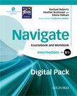 Navigate B1+ Intermediate Coursebook and Workbook e-book pack cover