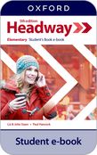 Headway Elementary Student's Book e-book cover