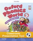 Oxford Phonics World Level 5 Student Book Classroom Presentation Tool cover