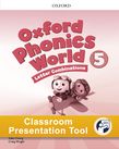 Oxford Phonics World Level 5 Workbook Classroom Presentation Tool cover