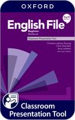 English File Beginner Workbook Classroom Presentation Tool cover