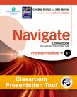 Navigate B1 Pre-intermediate Coursebook Classroom Presentation Tool cover