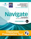 Navigate B1+ Intermediate Coursebook Classroom Presentation Tool cover