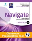 Navigate C1 Advanced Coursebook Classroom Presentation Tool cover