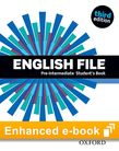 English File third edition Pre-Intermediate Student's Book e-Book cover